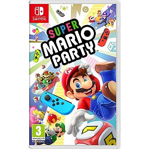 Jogo Mario Party Superstars Nintendo Switch Mídia Física