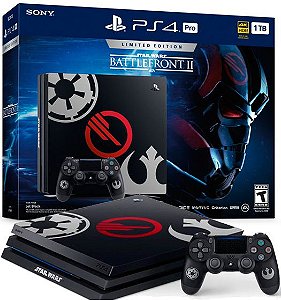 Playstation 4 PRO, 1TB, PS4 PRO, Ed. Battlefront II, 4k, Seminovo