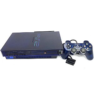 Nintendo Switch SONY PlayStation2 SCPH-50000 Console Playstation 2 Aqua Blue Scph-50000 (jpn) Na Caixa Seriado