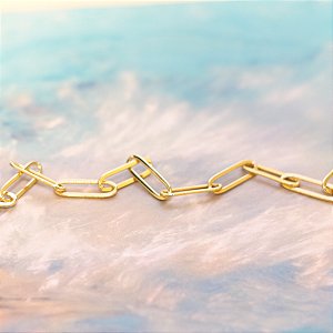 Pulseira Carla Elos Retangular