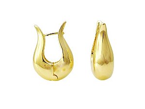Brinco Argola Gota Lisa M