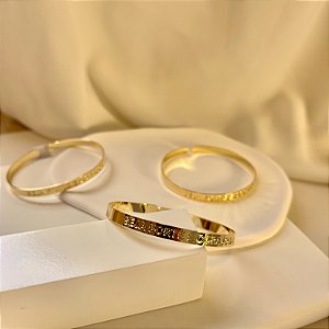 Bracelete Seja Forte e Corajosa