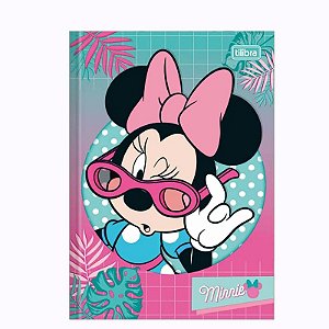 Caderno brochurão capa dura 48FLS Minnie Mouse Tilibra