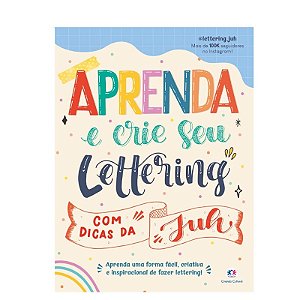 Livro aprenda e crie seu lettering Ciranda Cultural