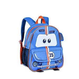 Mochila de costas infantil carrinhos Clio