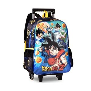 Mochilete Com Rodas Dragon Ball Z Clio