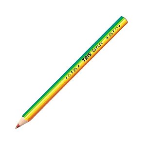 Lápis De Cor Jumbo Rainbow Arco-Íris Tris