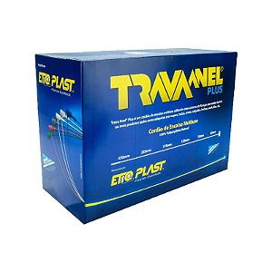 Caixa de Trava Anel Plus 125mm Neutro Etiq Plast