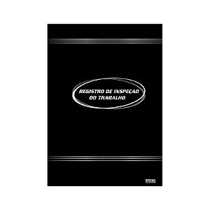 Livro Registro Inspeção Do Trabalho 50fl Sd