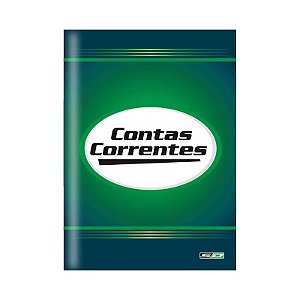 Livro Conta Corrente 1/4 100fls Com Indice Sd