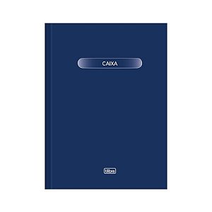 Livro Caixa Capa dura Grande 50fls Tilibra