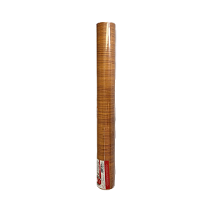 Papel adesivo madeira caramelo 45cmX10m Dac