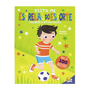 Livro Infantil Vista-me Estrelas Do Esporte Todo Livro