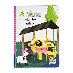 Livro Dedinho Fantoche A Vaquinha Vivi Todolivro