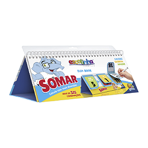 Flip-Book Escolinha Combinações Divertidas Somar Todo Livro