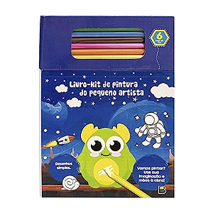 Kit De Pintura Pequeno Artista Azul Todolivro