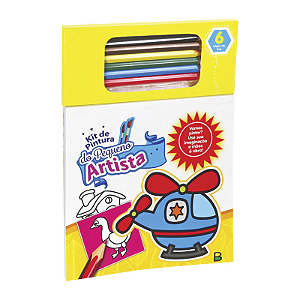 Kit De Pintura Pequeno Artista Amarelo Todolivro