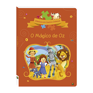 Livro Quebra Cabeça 20x27 Magico De Oz Todolivro