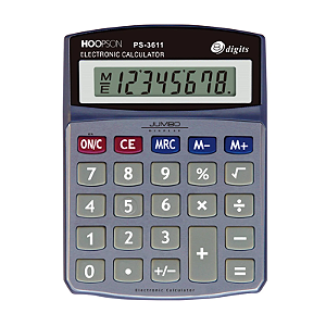 Calculadora Eletrônica 8 Dígitos Hoopson