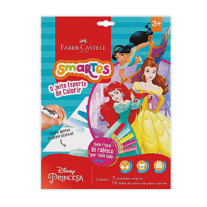 Kit De Colorir Smartes Princesas Faber Castell
