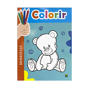 Livro Para Colorir Brinquedos Brasileitura