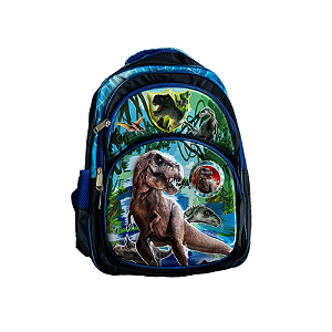 Mochila escolar de dinossauro grande infantil
