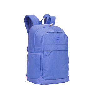 Mochila de costas crinkle lavanda plus sestini