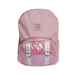 Mochila de costas miss limonade holo rosa
