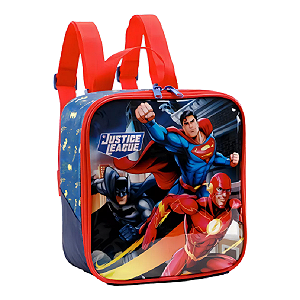 Lancheira térmica liga da justiça azul xeryus