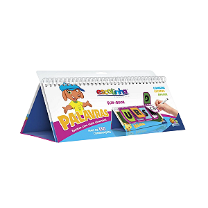 Flip-Book Escolinha Combinações Divertidas Palavras