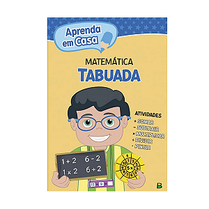 Livro aprenda em casa Matemática Tabuada brasileitura