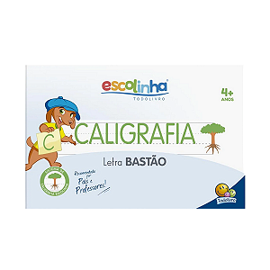 Escolinha Sistema de Caligrafia: Letra Bastão todolivro