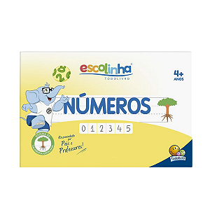 Escolinha sistema de Caligrafia: números Todolivro