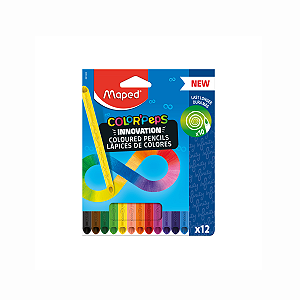 Lápis de cor infinito cx c/12 cores maped