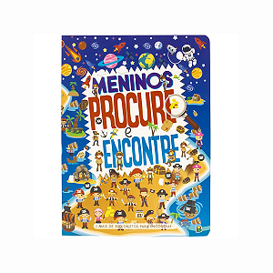 Livro infantil procure e encontre meninos todolivro