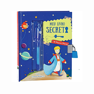 Meu livro Secreto Pequeno Príncipe com Caneta mágica Todolivro