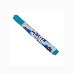 Marcador para Tecido Azul Celeste Acrilpen Acrilex