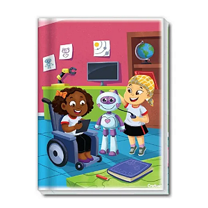 Caderno Brochurão Capa Dura Turma da Lala 96fls