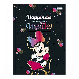 Caderno Brochurão Capa Dura 48 fls Minnie Mouse Tilibra