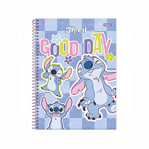 Caderno Espiral Capa Dura 10Matéria/160fls Stitch Foroni