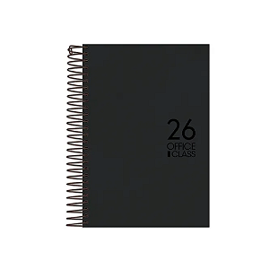 Agenda Espiral Capa dura Office Class 176fls 2026 Foroni
