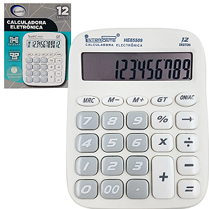Calculadora Eletrônica 12 Dígitos Interponte