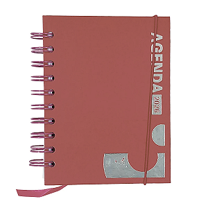 Agenda 2026 Espiral Capa dura 104mmX141mm 168fls interponte
