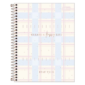 Caderno Capa dura Colegial 10mat/160fls Soho Tilibra