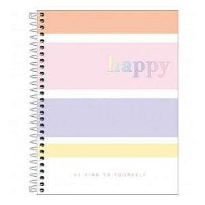 Caderno Espiral Capa Dura Colegial 80fls Happy Colors Tilibra
