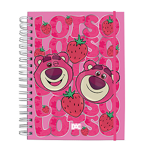 Caderno Espiral Capa dura Colegial Lotso 80 Folhas Dac