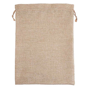 Pacote C/10uni Saco de juta palha 18X25cm Make+