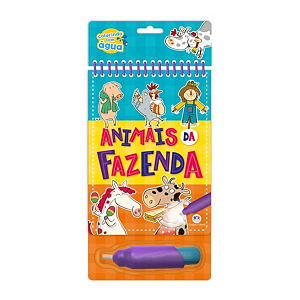 Livro Infantil Aquabook Animais Fazenda Ciranda Cultural