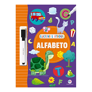 Livro Infantil Escreva e Apague Alfabeto Ciranda Cultura
