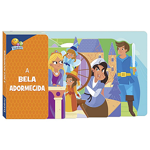 Livro Infantil Conto C/Abas Bela Adormecida TodoLivro